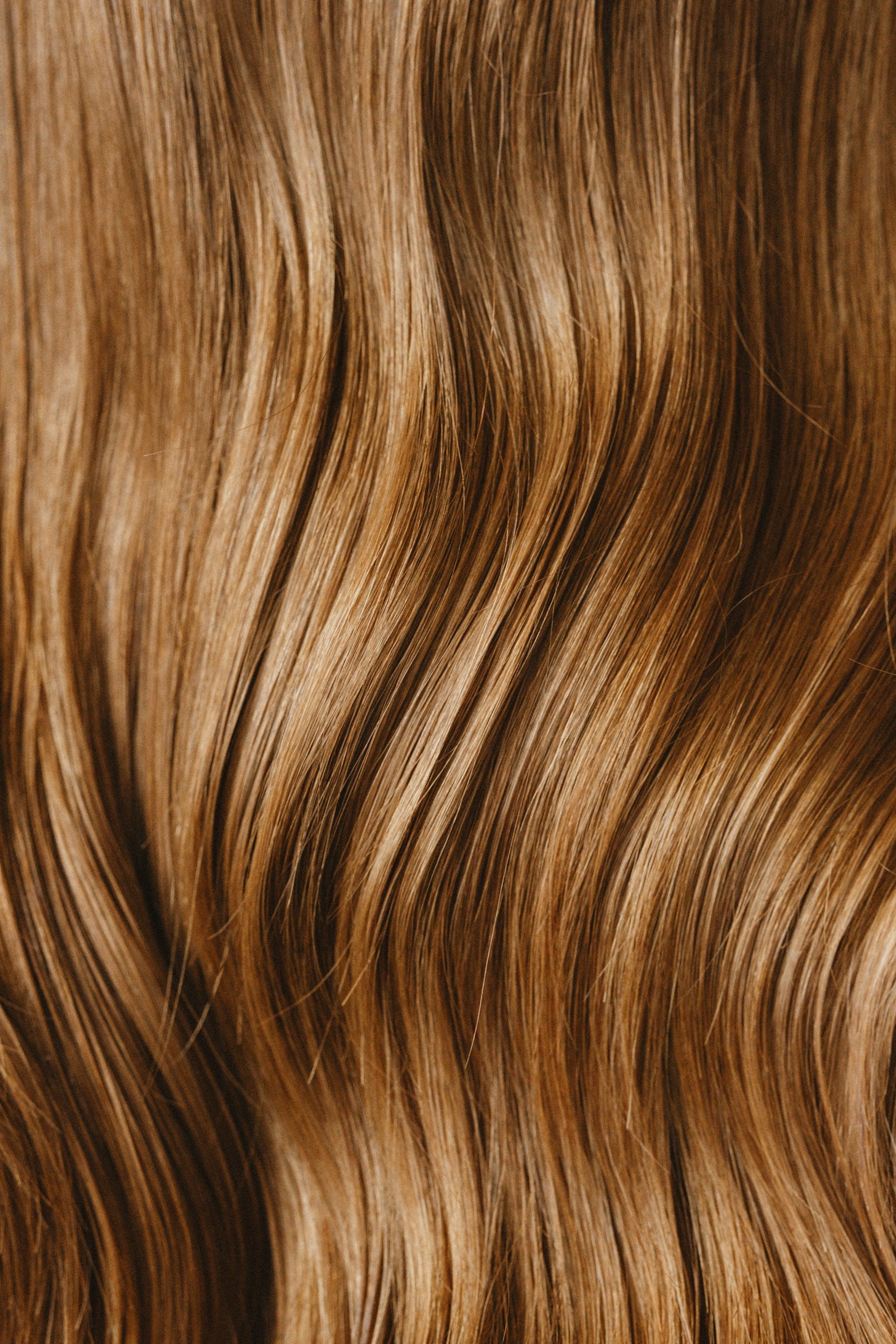 Close up of healthy, shiny hair