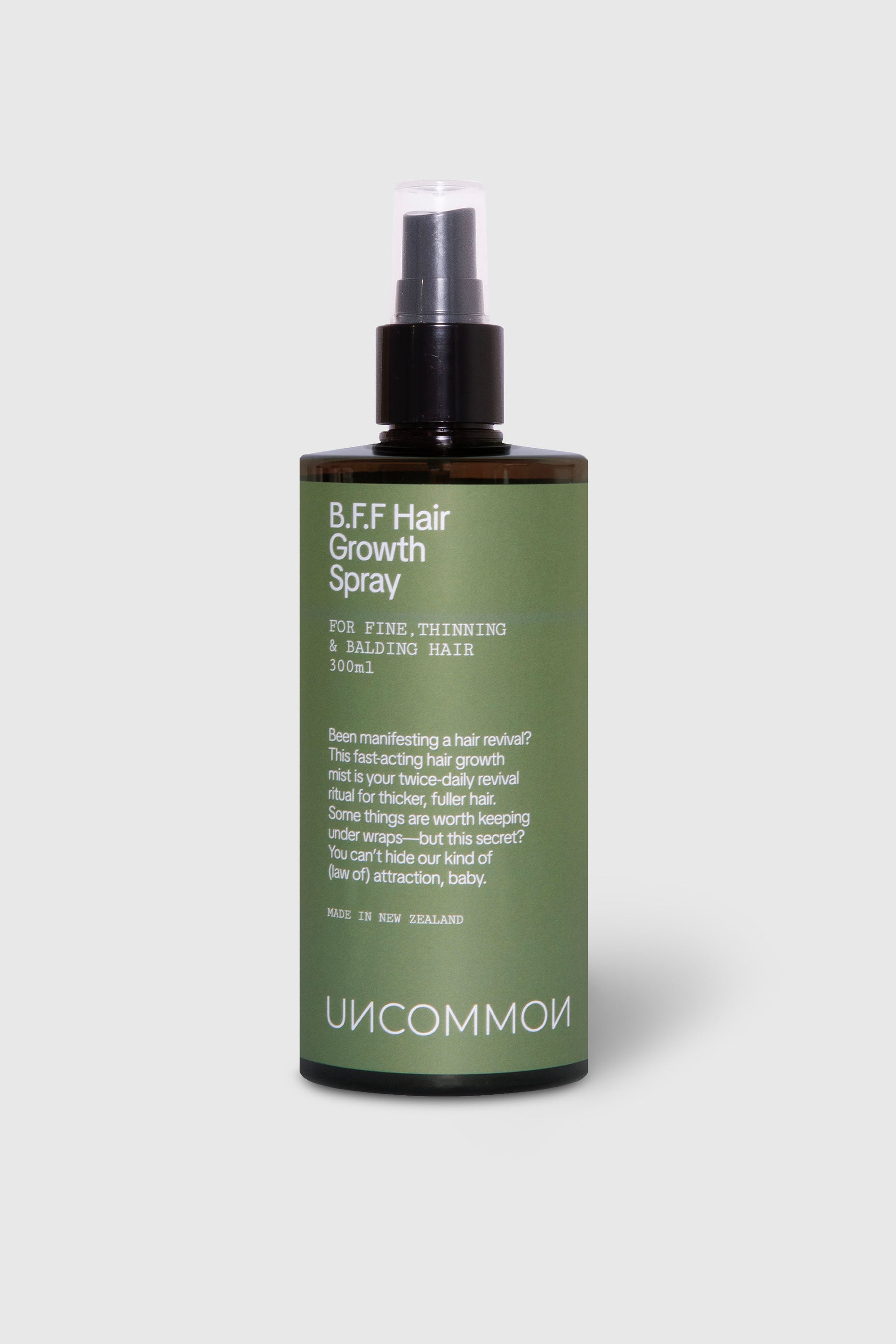BFF Womens Hair Growth Spray | Womens Hair Loss Treatment Shampoo Made in New Zealand