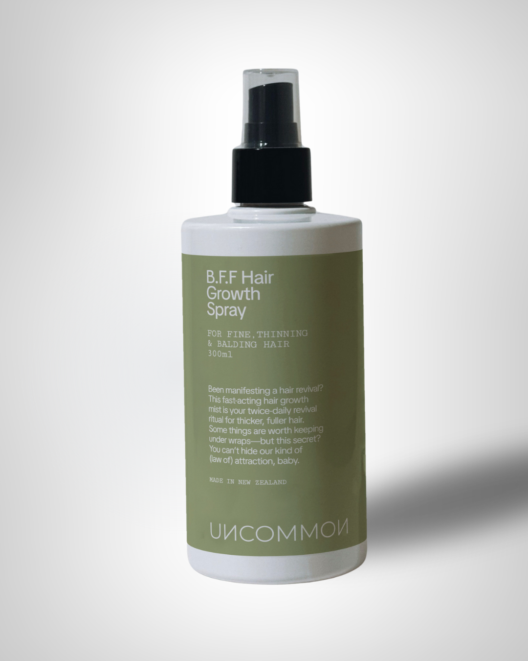 BFF Womens Hair Growth Spray | Womens Hair Loss Treatment Shampoo Made in New Zealand