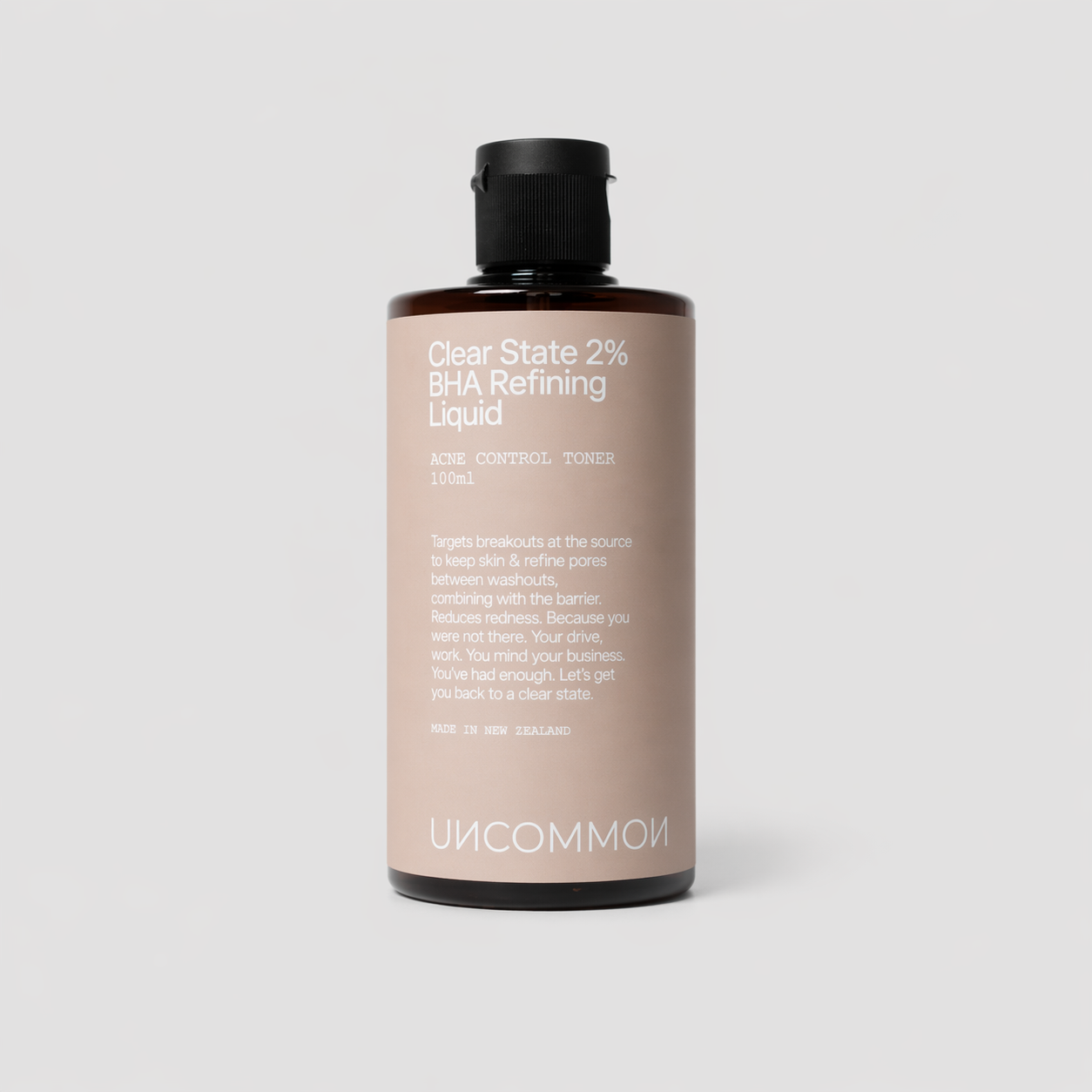 Clear State 2% BHA Refining Liquid | 2% Salicylic Acid Toner for Breakout-Prone Skin | Made in New Zealand